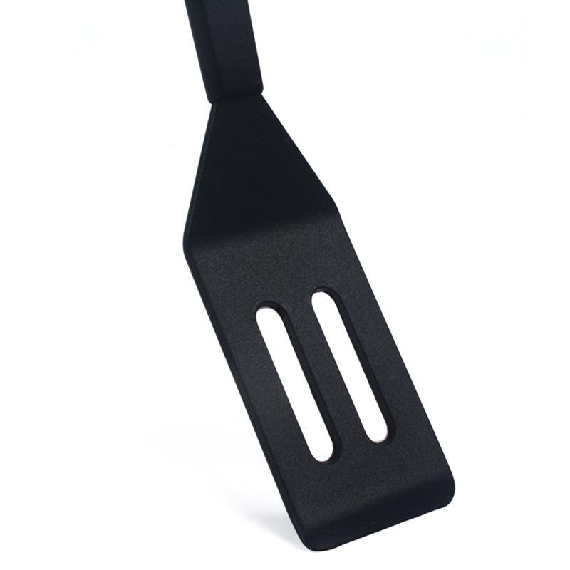 Non-stick Silicone Brownie Pancake Slotted Spatula with Long Handle