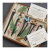 WENJESO Natural Sandalwood Hair Stick, Classical Wooden Hairpin for Updos, Gift for Women - Black Ebony, Smooth, Durable, Non-Damaging, Easy Styling