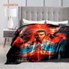 Hot Netflix Movie Stranger Things Blankets for Beds Soft Flannel Blanket Queen Size Home Decor Bedding Cover Kids Gift Picnic