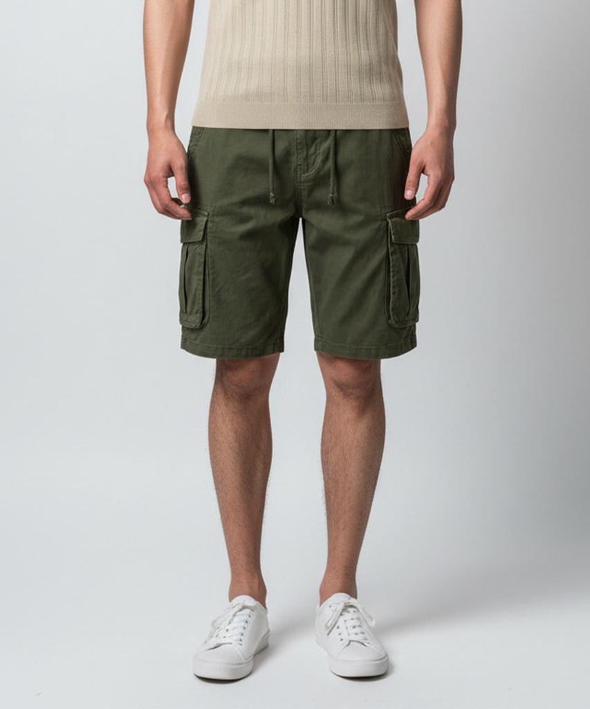 Pentaon Military Cargo Field Jacket Stretch Elastic Shorts