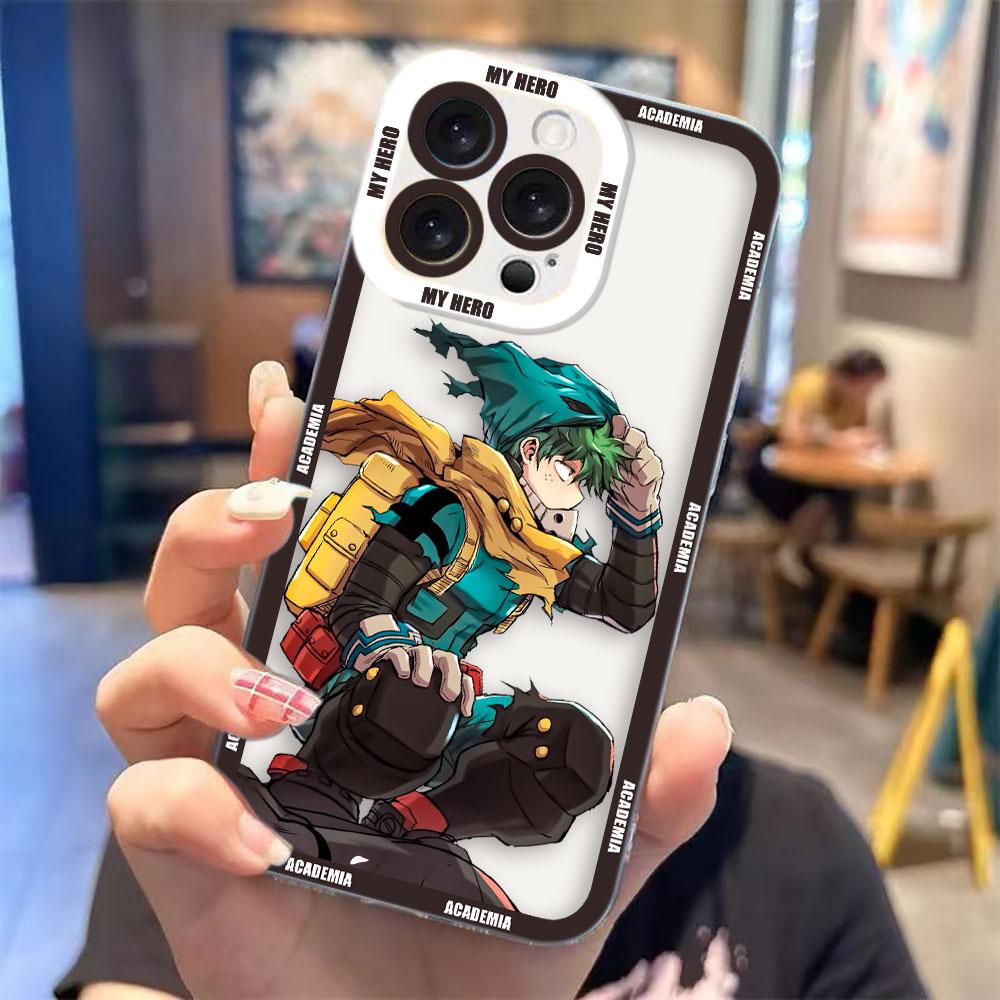 My Hero Academia Izuku Clear Phone Case For Infinix TECNO POVA 2 4 3 5 SMART 6 7 8 NOTE 10 11 12 30 30I 40 50 CAMON 19 20 Cover