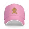 Happy Little Gingerbread Unisex Bucket Hat Baseball Cap Anime Hat Golf Designer Hat Custom Cap Trucker Hats For Unisex Womens