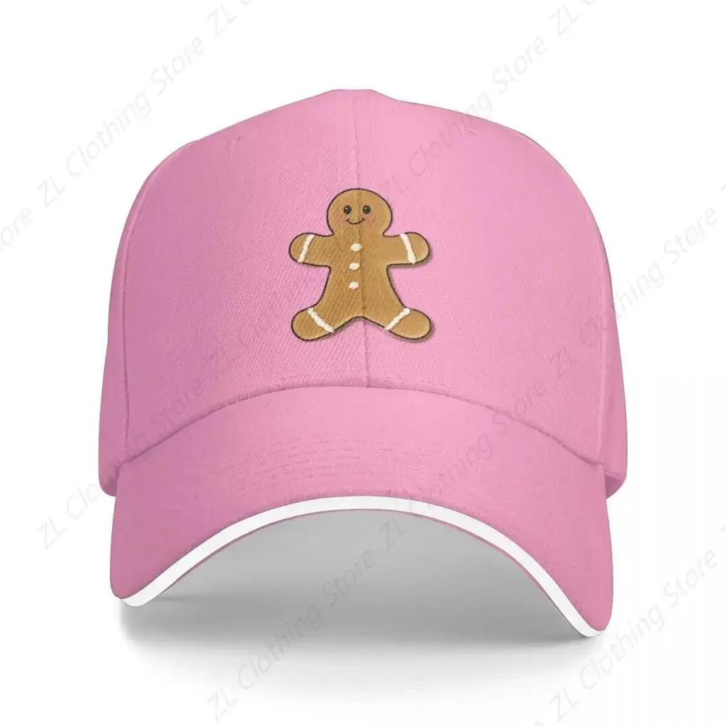 Happy Little Gingerbread Unisex Bucket Hat Baseball Cap Anime Hat Golf Designer Hat Custom Cap Trucker Hats For Unisex Womens