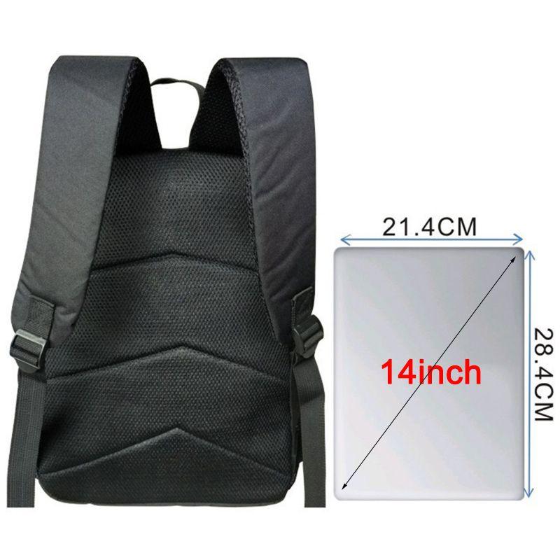 Undertale Sans 16 Inch Children Backpack With Durable Polyester Material And Adjustable Padded Shoulder Straps