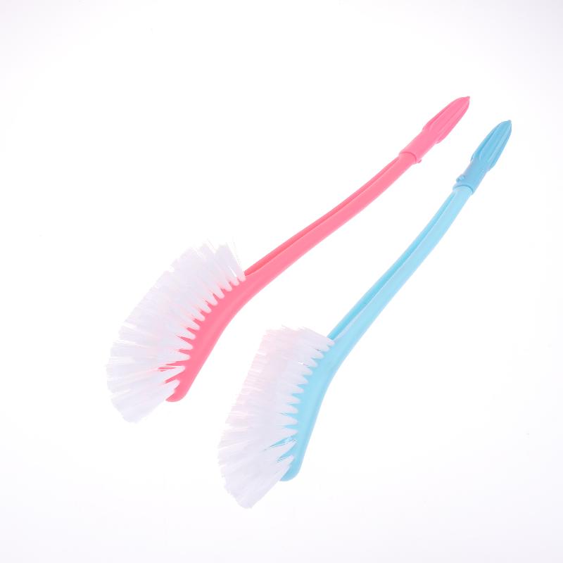 1Pcs Kitchen Accessories Long Handle Baby Bottle Brush Pot Cleaning Brush Water Bottle Back Brush Long Handle Dish Brush