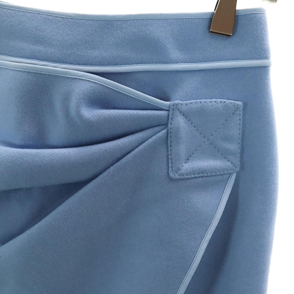 unused N°21 wool blend Mini skirt 38 Blue purple Women Used