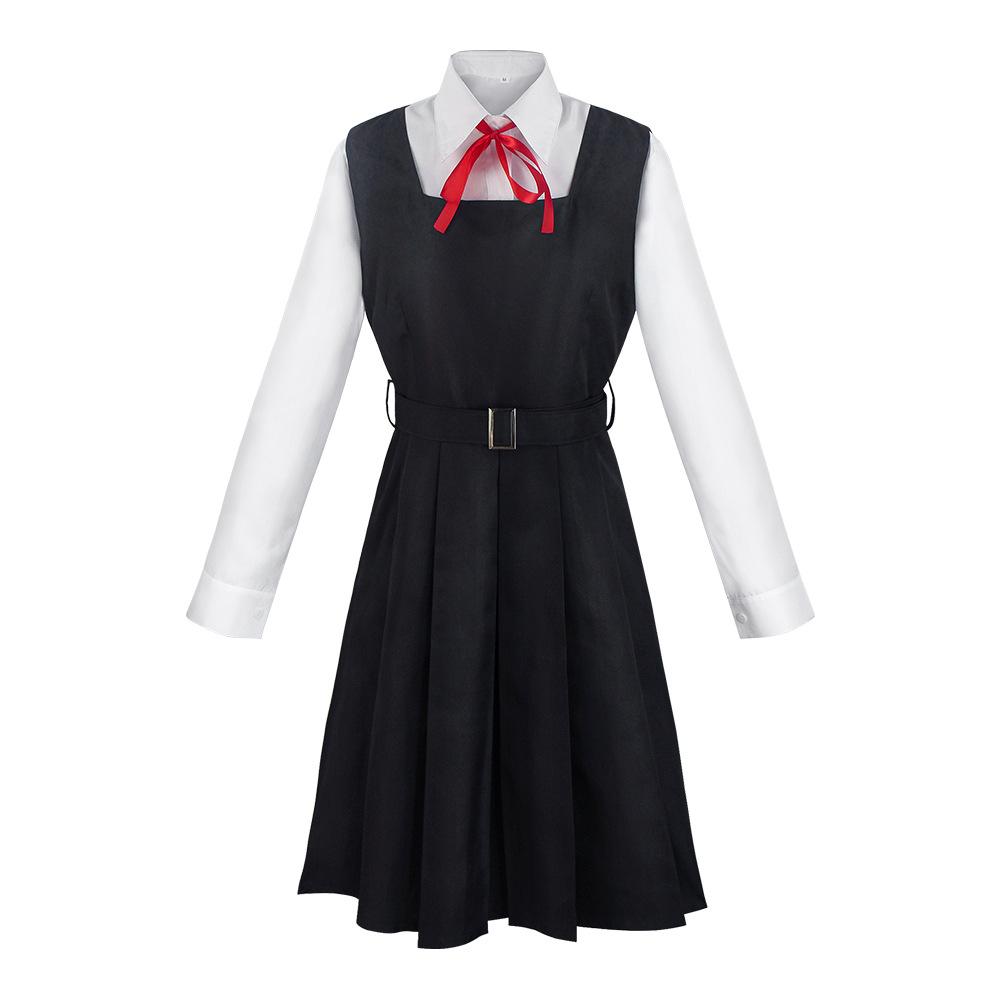 Chainsaw Man Black Suit Cosplay Costume, Aki Hayakawa & Denji Uniform Casual Business Black Suit Outfit
