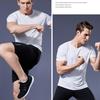 Men's Quick-Dry Round Neck Short Sleeve Marathon Training T-Shirt