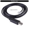 USB To RJ12 RS232 Adapter Cord Virtual Serial Data Cable High Compatibility and Long Time Use Functionality