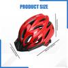 Bike Helmet Practical Shock Absorption for Men Women Adjustable Lightweight