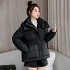 Cotton Clothing Women's Short 2025 New Plus Size Korean Fashion Hooded Internet Red Padded Jacket Versatile and Loose