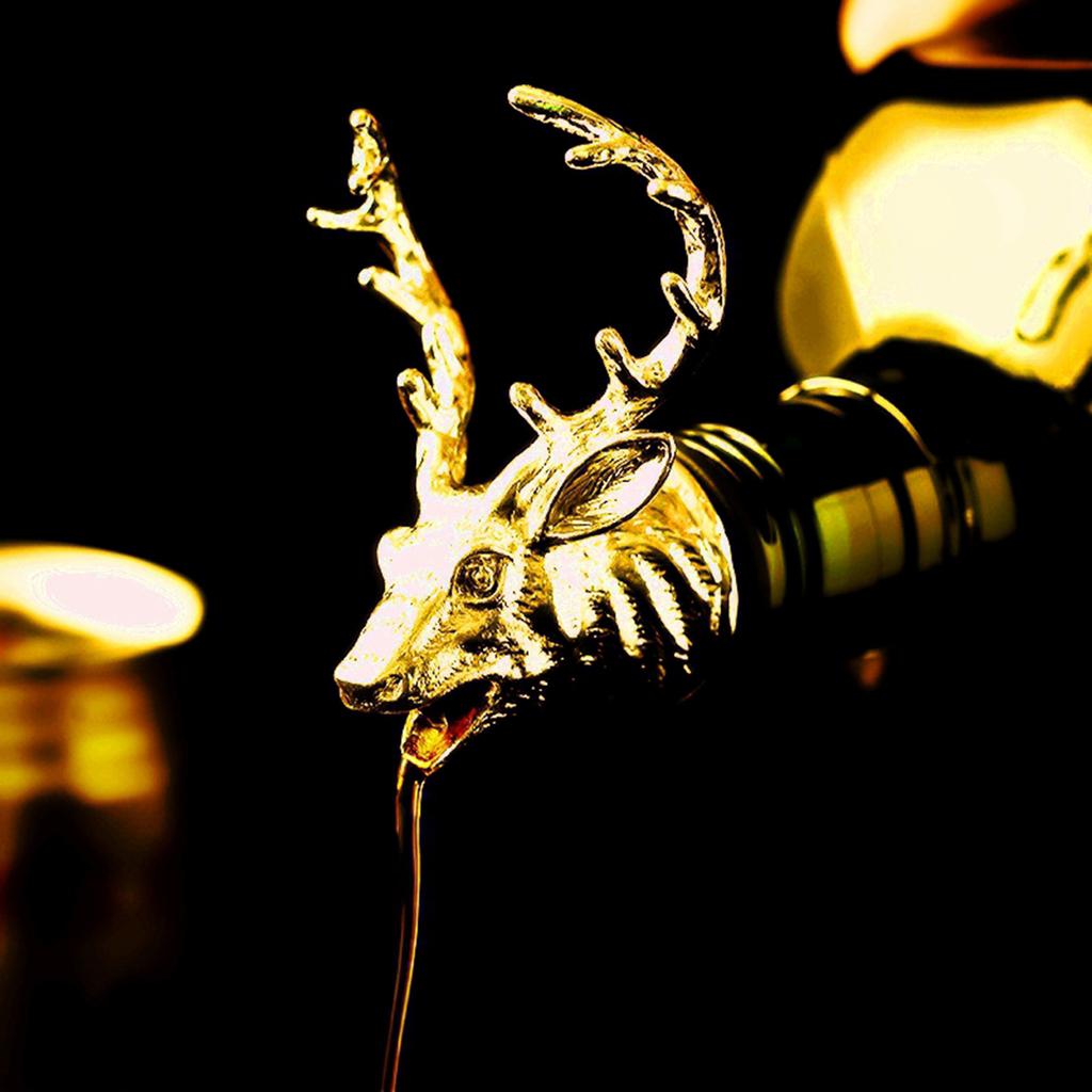 Alloy+Silicone Wine Aerator Pourer Spout Wine Decanters Elephant Wine Stoppers Decanter Pourer Liquor Decanter Bottles 5