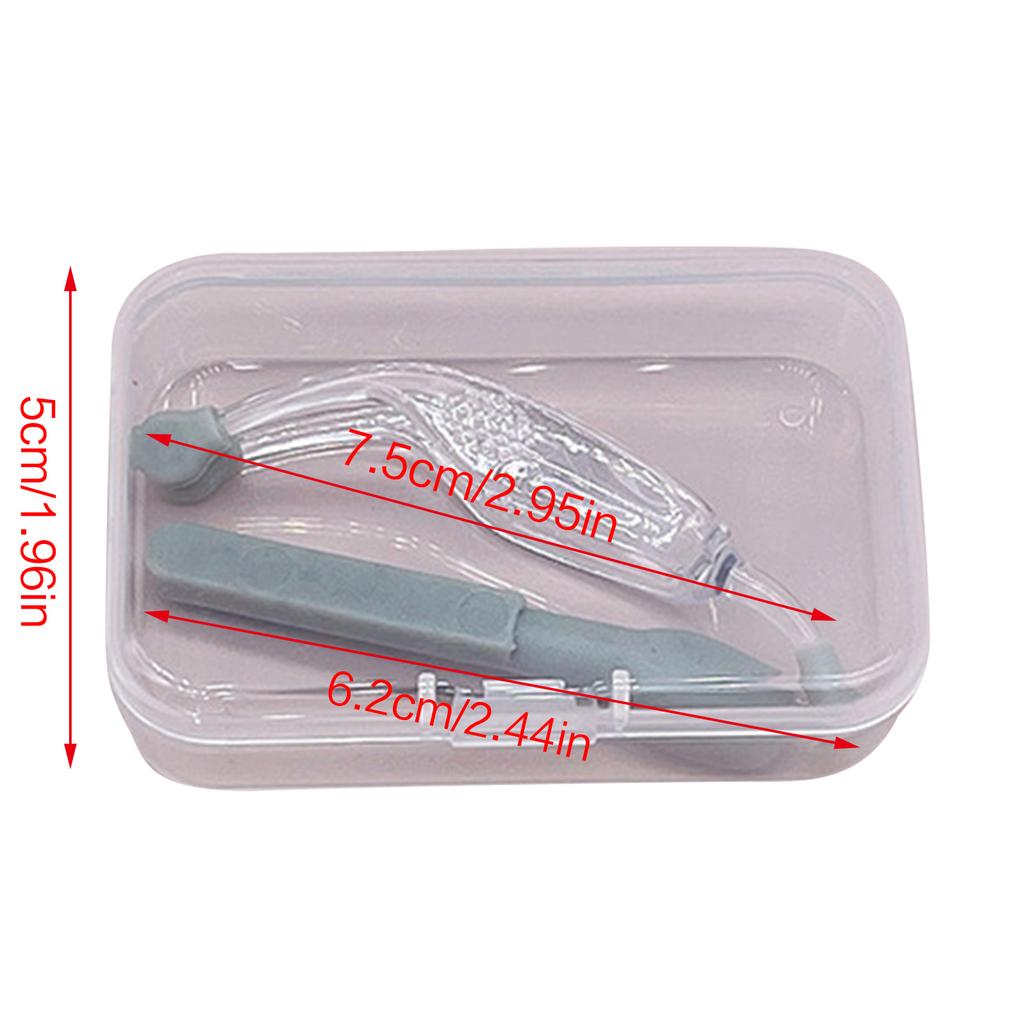 Contact Lens Insertion and Removal Tool Set with Soft Silicone for Students Office Workers House