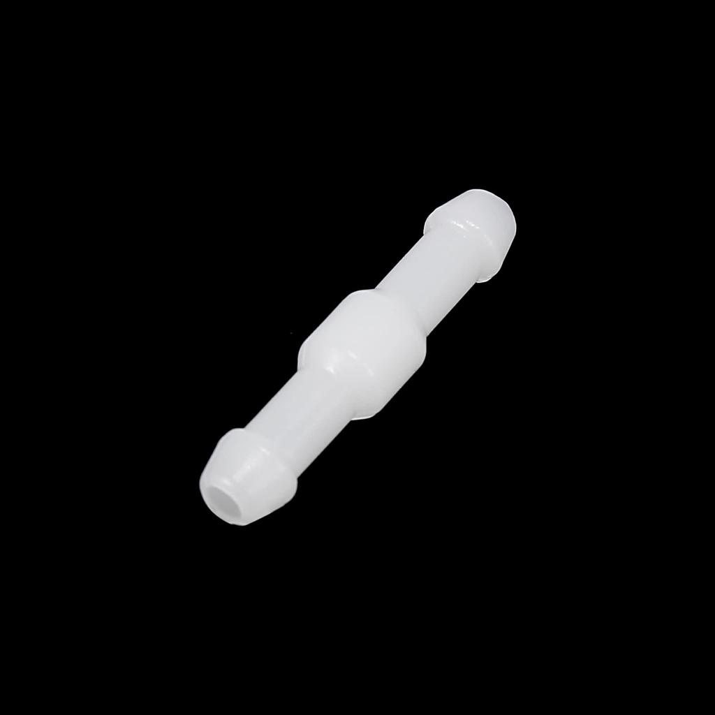X AUTOHAUX Windshield Washer Hose Connector I Shape Plastic 2-Way Tube Pipe Fitting Splitter Adapter for Car 10pcs White