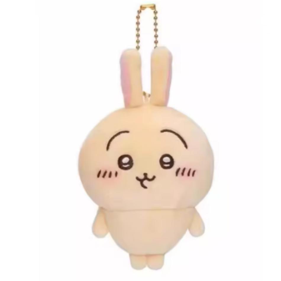 Pajama Plush Keychain Cartoon Usagi Hachiware Usachi Doll Pendant Toy Soft Plush Doll Gift