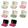 Weekly Pills Organizers Box With 7 Removable Compartments Portable Travel Medicine Storage Case Made Of Durable ABS Materials For Daily Use
