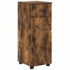 Bathroom Furniture Set 5 pcs Smoked Oak 35 x 30 x 192 cm
