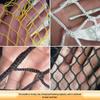 Colored Knotless Net: Golf Ball Stop, Basketball & Football Field Fence, Stair Protection, Stadium Net