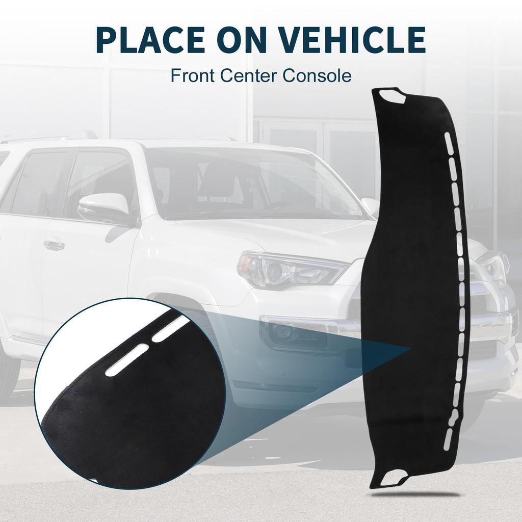 TUCKBOLD Mercedes W222 Dashboard Mat Car Interior Dashboard Protective Interior Customization Parts Sun Suede Set S-Class (2014-2020), Cover, Mat, &