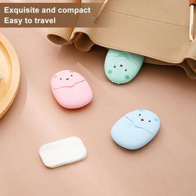 9 Boxes 450 Sheets Hand Soap Sheets Mini Disposable Portable Travel