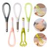 1pcs Egg Beater Rotated Egg Mixer Baking Cooking Egg Tools Foamer Whisk Cook Manual Cream Blender Kitchen Tools  Accessories