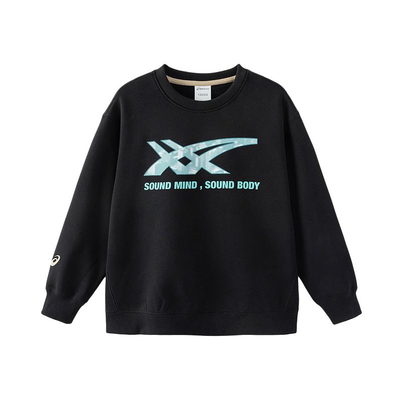 Asics Sweatshirt Urban Trendy Black Children Aged 3 7 Years Old 331251213015-001 110