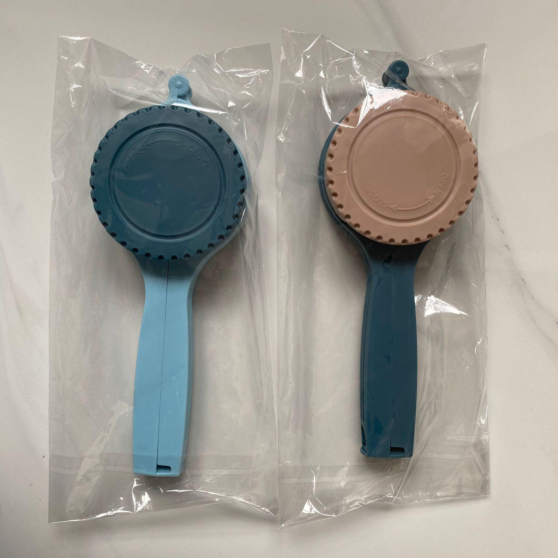 Large Kitchen Food Sealing Clips - Moisture-proof, Fresh-keeping Bag Clips Pink [OPP Bag]