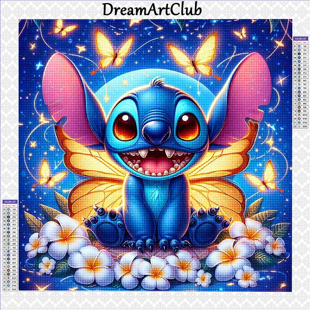 Diamond Painting Lilo & Stitch Diamond Embroidery Rhinestone of Picture Mosaic Art Cross Stitch Kits Home Decor