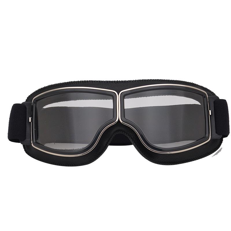 Retro Motorcycle Riding Goggles - Windproof & Dustproof for Off-road & Electric Vehicles