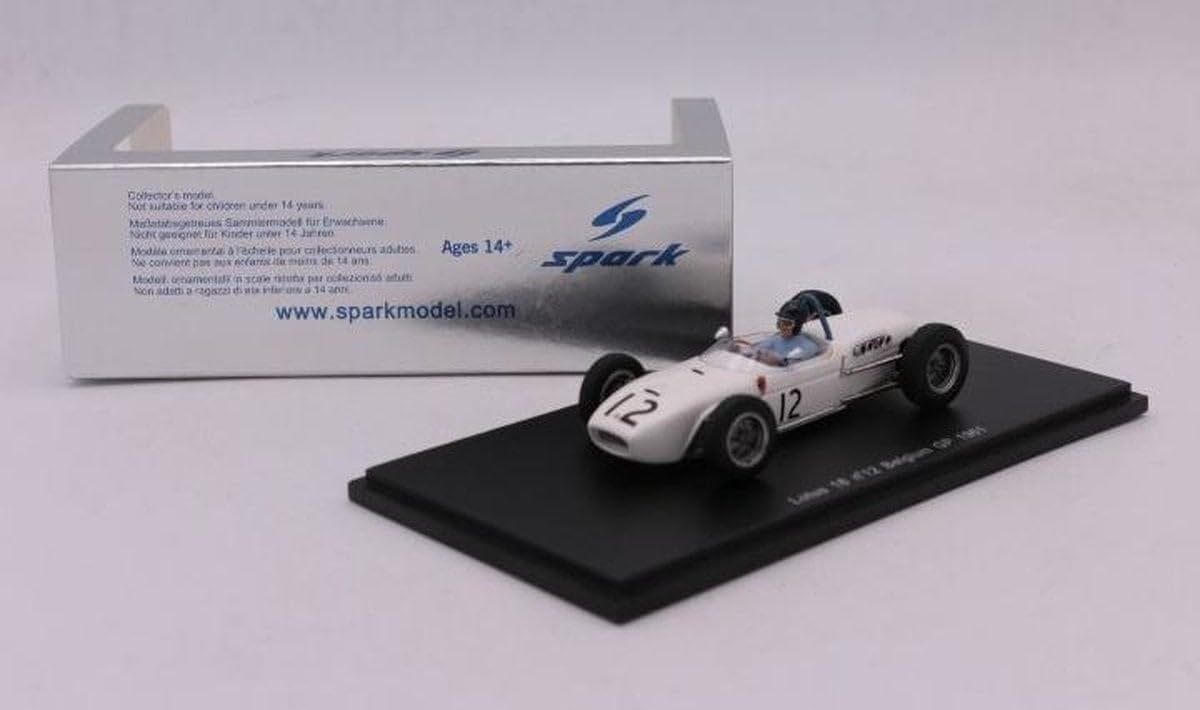 Spark Lotus 18 1961 F1 Belgian GP Bianchi 1/43 #12 L.