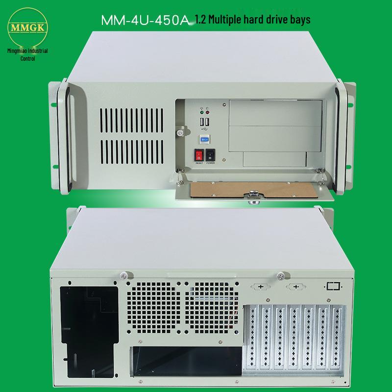 2U Rackmount Industrial PC Case for mATX Servers & Network Security