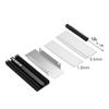 Solid State Disk Drive Radiator Cooler M.2 NGFF NVME 2280 SSD Heatsink Aluminum Alloy SSD Radiator Heatsink for PS5 Desktop PC