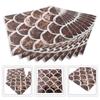 10PCS Mosaic Tile Wall Sticker Kitchen Tile Sticker Bathroom Mosaic Wall Sticker Self Adhesive Home Decor 15*15cm TV Wall Decor