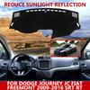 Для Dodge Journey JC Fiat Freemont 2009-2016 SRT RT Dashmats Автомобільний стайлінг Аксесуари Dashboard Cover Pad Килим сонцезахисний навіс