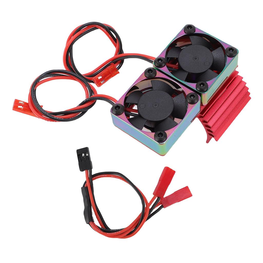 Silnik Samochodu Modelu RC 36mm 380 540 550 3650 Podwójny Radiator Wentylatorowy Wysoka Prędkość Wersja Kolorowa Aluminium
