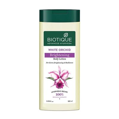 Loción Corporal con Orquídea Blanca: aclaramiento de piel (180ml), Loción Corporal Iluminadora White Orchid