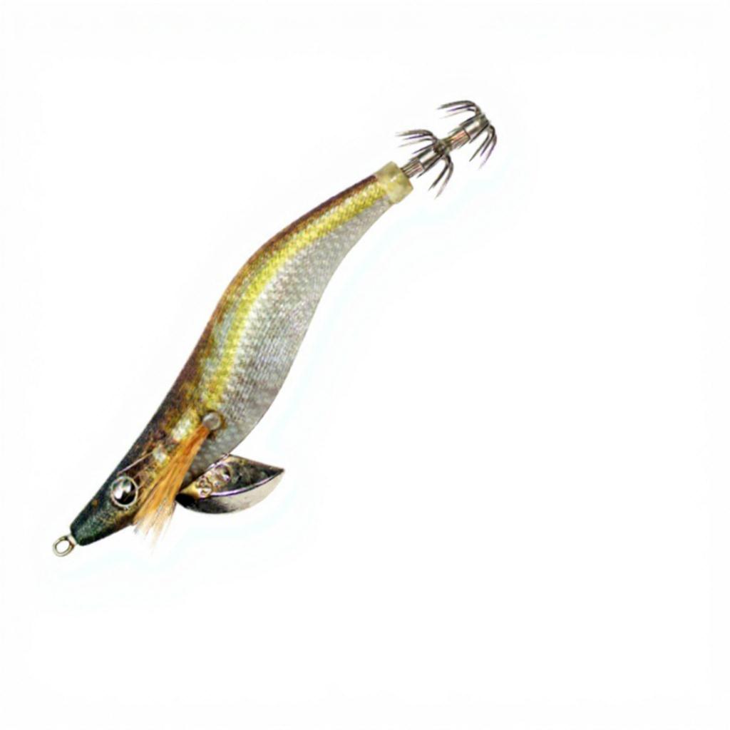 MOKE Wood Shrimp 25# 30# 35# Multi-color Artificial Hard Bait Eye Shrimp Squid Hook Saltwater