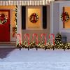 5PCS Solar Candy Cane Lights Outdoor Christmas Decorations Christmas Decorative Lights for Garden Patio Lawn Or Yard Decoration