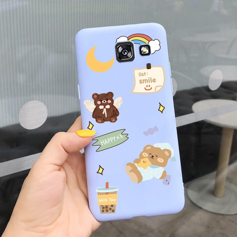 A5 2016 Case For Samsung Galaxy A5 2017 Cover A520 SM-A520F Popular Flower Shockproof Bumper For Samsung A5 2016 A510 Soft Funda