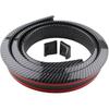 Universal Carbon Fiber Trunk Spoiler Lip Kit, 4.92ft/1.5m Universal Carbon Fiber