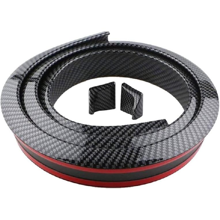 Universal Carbon Fiber Trunk Spoiler Lip Kit, 4.92ft/1.5m Universal Carbon Fiber