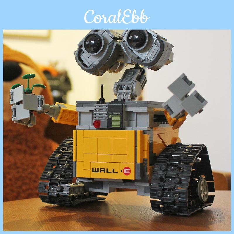 Robot Wall·e Blocchi da Costruzione Educativi Fai da Te Regalo per Bambini 687pz