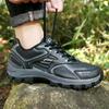 New Men's Tactical Boots Waterproof Climbing Shoes Army Lace Up Work Breathable Anti-Slip Outdoor Male Motorcycle Work Hiking Shoe
