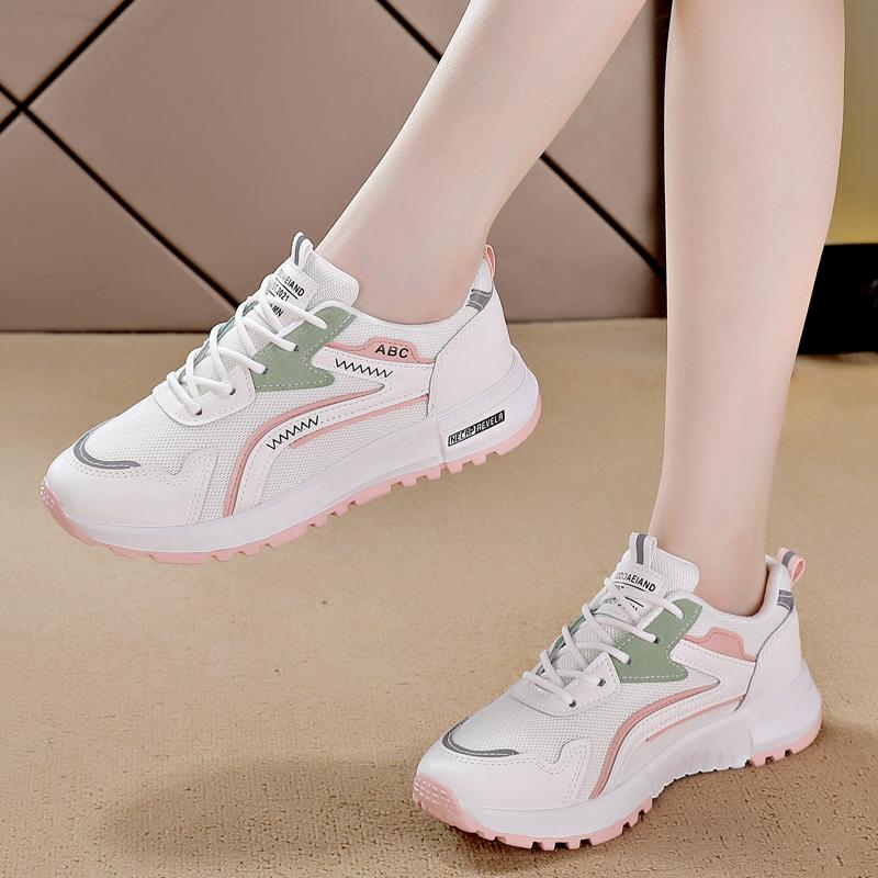 Pantofi de Toamnă Nouă Modă Pantofi Sport Casual pentru Femei Respirabili cu Talpă Groasă Pantofi de Alergare pentru Femei