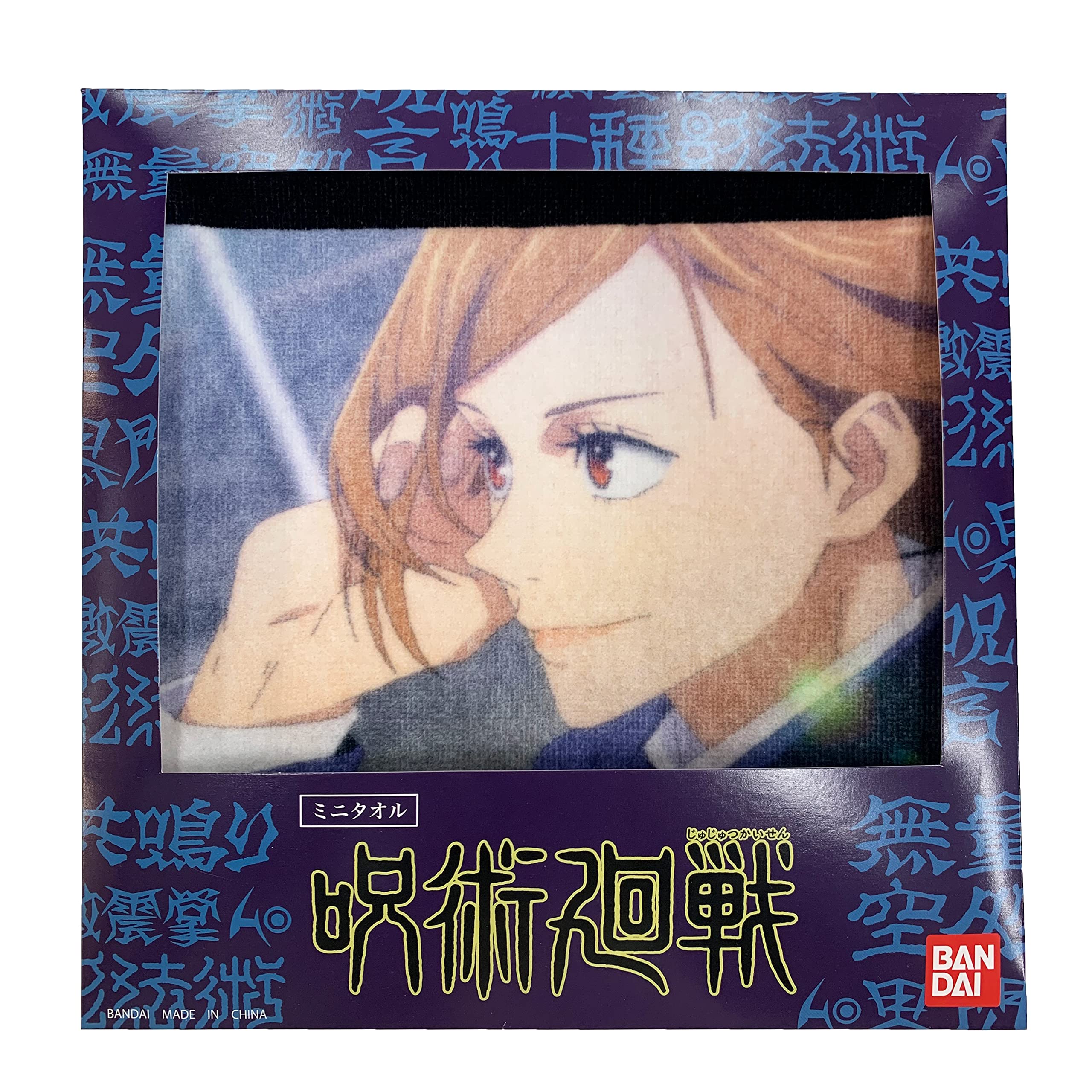 Bandai Jujutsu Kaisen Mini Towel Nobara Kugisaki Design 20x20cm Anime Goods