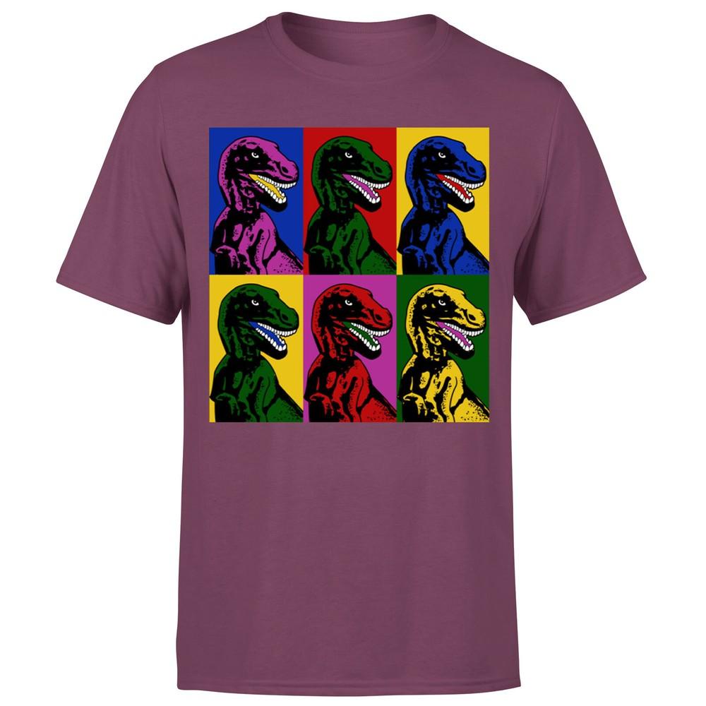 Dinosaur Pop Art Funny Gifts For Adults Classic Tee Top Unisexs TShirtP1OrA 2XL