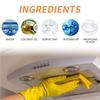 Nettoyant Décontaminant Multifonction pour Cuisine Casseroles et Poêles Graisse Huile Rouille Tartre Jaune pour Surfaces Domestiques
