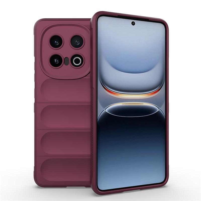 

Чехол для Vivo iQOO 13 Чехол для Vivo iQOO 13 Funda Противоударный Защитный Чехол для Телефона из ТПУ с Защитой от Отпечатков Пальцев Задняя Крышка для Vivo iQOO 13 For Vivo iQOO 13