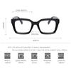 Fashion Reading Glasses Women  New Square Anti Blue Light Presbyopia Eyegalsses Vintage Computer Optical Eyewear +1 .0~ +3.5
