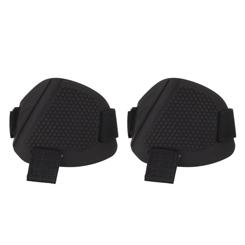2Pcs Motorcycle Shift Pad Rubber Motorbike Shoe Cover Shifter Pad for Riding Cycling